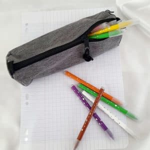 Trousse d'école grise - Little Intention