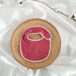 Bavoir framboise - Little Intention