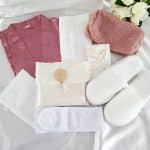Composition full box avec tapis rose blush - Little Intention