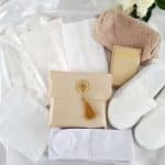 Composition full box bride avec tapis saumon - Little Intention