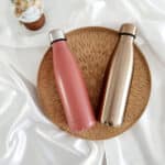 Gourde rose gold et rose tendre - Little Intention