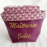 Lingettes lavable et son pochon - Little Intention