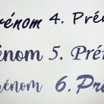 Police d'écriture
