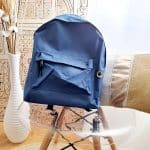 Sac d'école enfant bleu pétrole - Little Intention