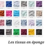 Les tissus en éponge - Little Intention