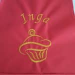 Motifs tablier rouge - Little Intention